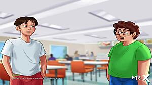 Teen 18+ Cums Quickly in Teacher's Summertime Saga