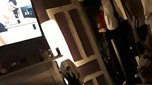 Intense Blowjob Sucking Cock In Bold Action