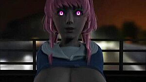 I ride yuno gasai in cowgirl bondage, mirai nikki hentai blowjob