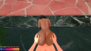 The Fall Maiden Amber In Pool From Your Pov - Rwby Hentai