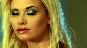 Hot babe Caylian Curtis teasing shaved pussy, wanna watch her finger herself?