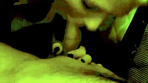 Danish Tina SUCKS COCK, Gets FACE COVERED in CUM