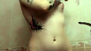 I shower and finger my beautiful pussy.