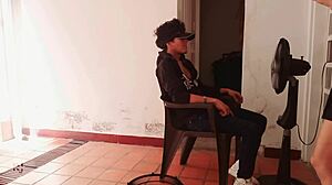 Amateur Colombian Thanks with Hard Anal Fuck, Deepthroat, and Doggy Style in Homemade Video.