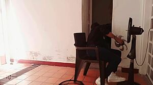 Amateur Colombian Thanks with Hard Anal Fuck, Deepthroat, and Doggy Style in Homemade Video.