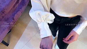 Stepmother steals panties, gets caught and blackmailed into blowjob