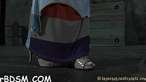 This ravishing beauty plays with her sex-toy