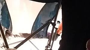 Deepthroat sucking and fucking cock intensely