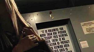 Blonde Girl Feels Deep Emotion Sucking Black Cock