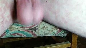 Feeling the intense solo slap sensations deeply