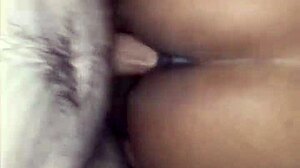 Petite Lightskin Gets Ass Blown Out Doggystyle