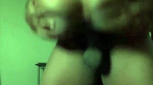 ebony whore sucks big black cock in doggy before swallowing cumshot