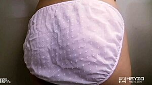 Omg, I creampied Mayoi Sakura at AV interview, couldn’t resist her shaved body!