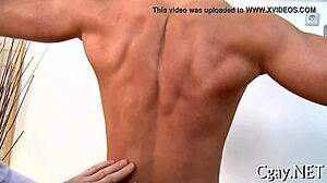 athletic guys in hot gay action