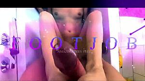 sexy dress-clad beauty girl bends over for doggystyle fucking, receiving a cumshot on her teen body.