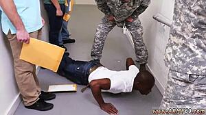 My first gay anal with drill sergeant.