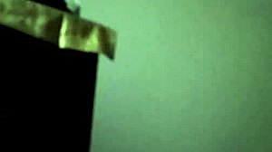 retro blue film shows bent over doggystyle