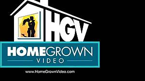 cute petite 18+ blonde girlfriend rides cock outdoors by the shed