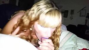 Angie Angel Receives Hot Cum Facial in Intense Scene