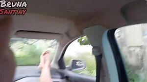 we went to buy feet and ended up fucking in the car on a vacant lot