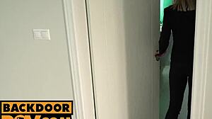 angelika grays enjoys riding in her pov scene.