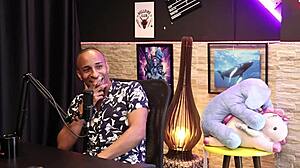 Black Guy Shows Broken Cock Scar.