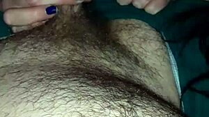 my girlfriend loves sucking my friend's cock, showing off her tits in this blowjob scene.