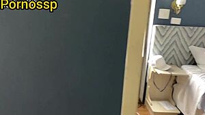 this little slut fucked one guy hidden, then another, but it went wrong