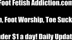 I Will Love My Cute Little White Toes In POV Fetish.