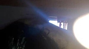 Petite girl gives amazing oral with handjob!