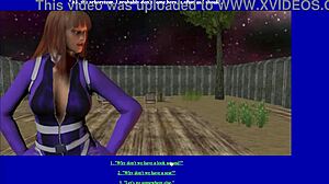 Intense Fucking in Virtual Sci-Fi Armory with Shaved Pussy and Big Tits Cumshot