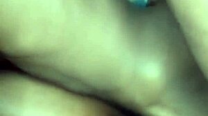 Discover the thrill of penetrating a hairy tight pussy up close