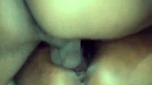 Discover the thrill of penetrating a hairy tight pussy up close