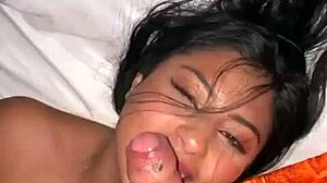 Babe with big tits gets fucked in motel