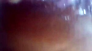 exploring the black woman's hairy pussy