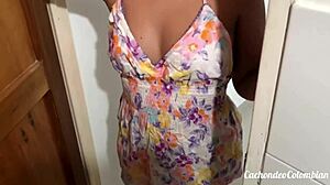 Latina Teen Feels So Hot Fucking Professor for Better Grades