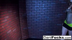 Sexy Brunette Pornstar Dani Daniels Masturbates Her Pussy And Ass Naughtily