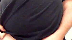 Front View of Intense Cum Shot During Masturbation Session