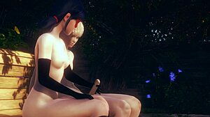 i got handjob and fucked by cat noir in park