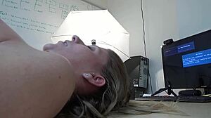 hazel levec feels nervous during casting interview.