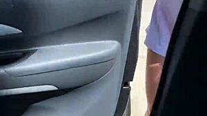 Brunette Amateur Babe Abbie Maley Engages In Public Flashing And Sex On Tennis Court