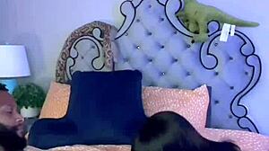 Ebony Shemale Patravontesse with Monster Cock