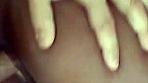 Ebony girl gets her pussy fucked hard