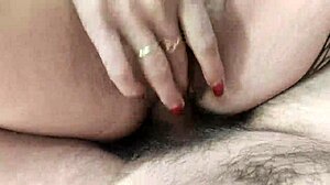 Gave a Blowjob and Got Fucked with Cum on Pussy in Intense Session