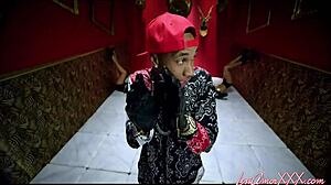 lexiamorxxx shows off her ebony ass in this promo