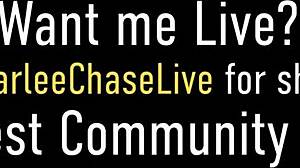 Charlee Chase and Carmen Valentina Double Blowjob