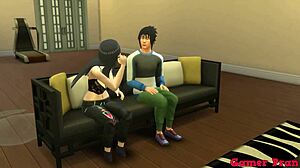 Feeling Betrayed as Naruto Watches Sasuke Assfuck Wife Sakura