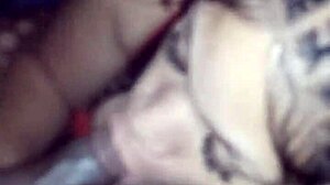 angelg and kuzz suck big black cock then fuck in missionary