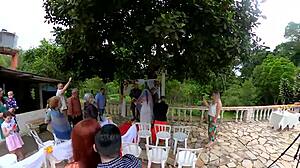 Morena Natzinha marries Mr Matusalem for his enormous cock