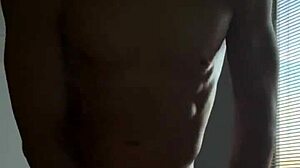 Flashing naked body to voyeur neighbors outdoors